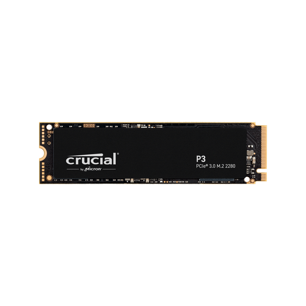 Ssd m.2 pcie 500gb crucial p3 2280 nvme ct500p3ssd8 3500/1900