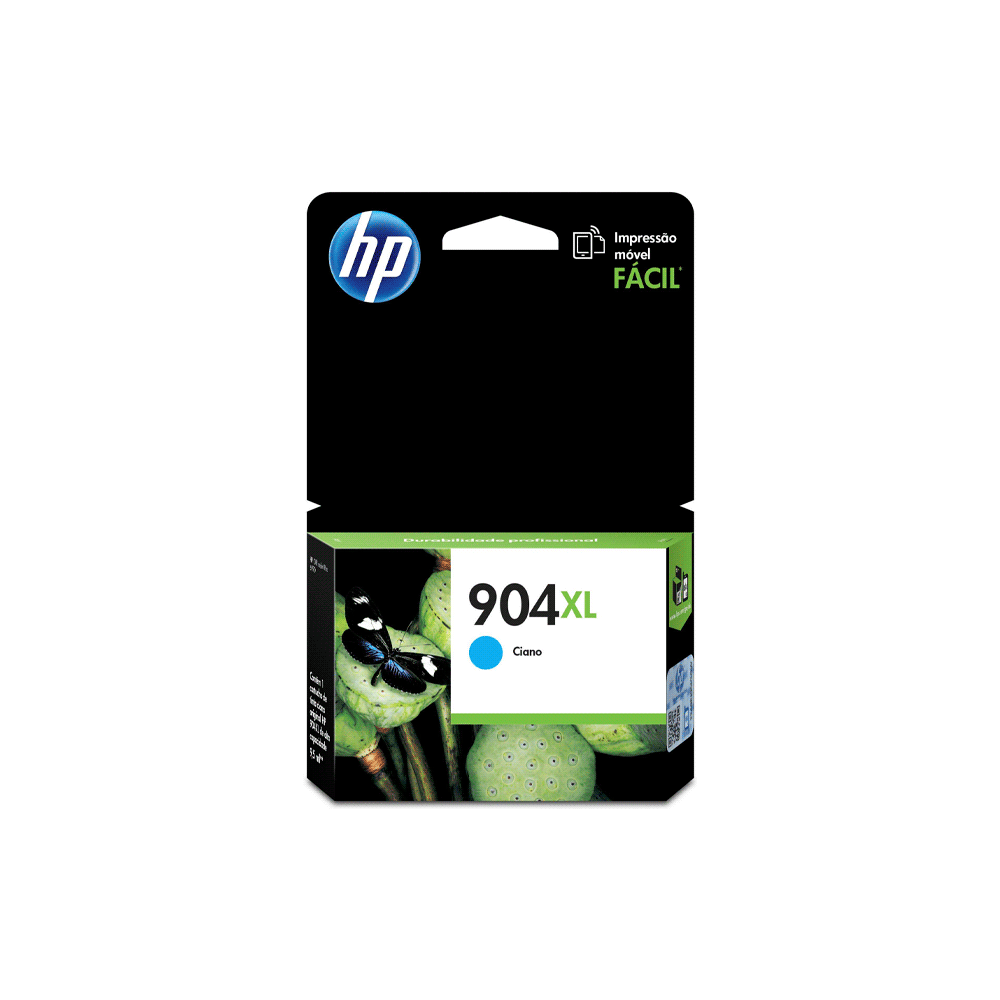 Tinta hp 904xl cyan t6m04al 9.5ml