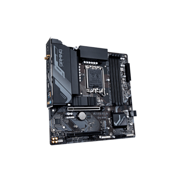 Placa madre gigabyte 1700 b760m gaming x ax ddr5 s/r/hdmi/dp/m2/wifi/usb/matx
