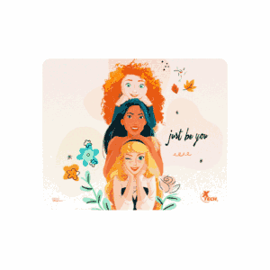 Mousepad xtech xta-d100ps 22x18cm disney princesa
