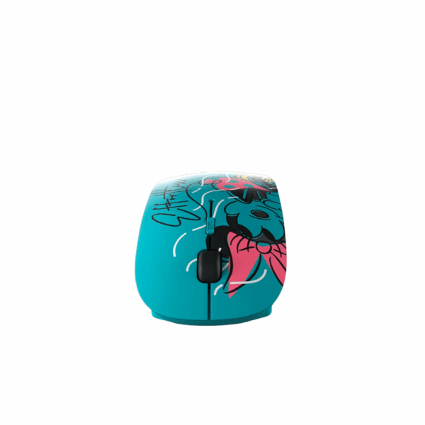 Mouse xtech wireless xtm-d340mm minnie mouse 1600dpi/4 bot/turquesa - Imagen 4