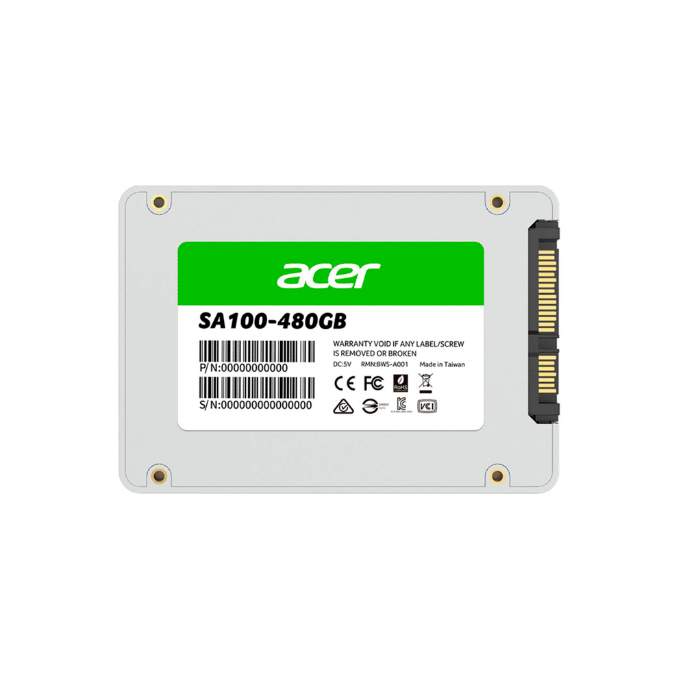 Ssd 2.5 sata3 480gb acer sa100-480gb 560/493