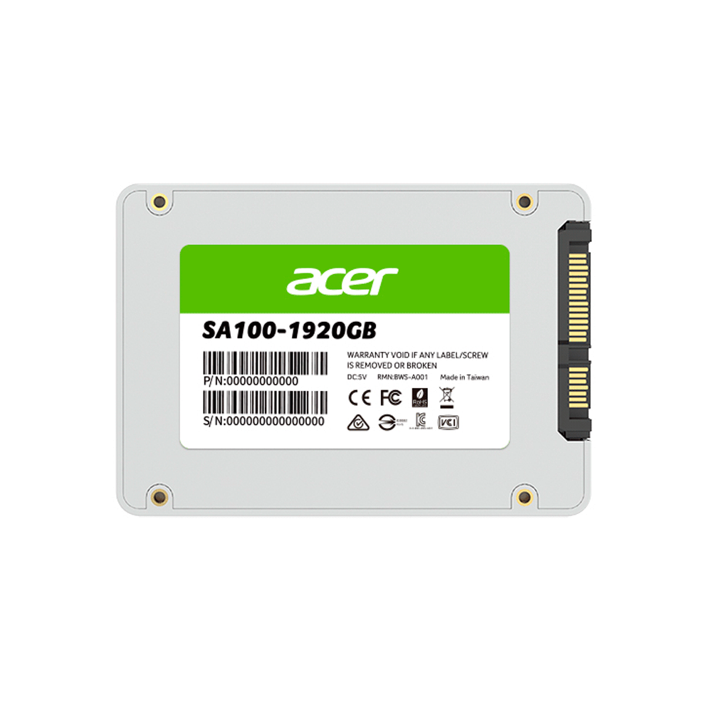 Ssd 2.5 sata3 1.92gb acer sa100-1920gb 560/508