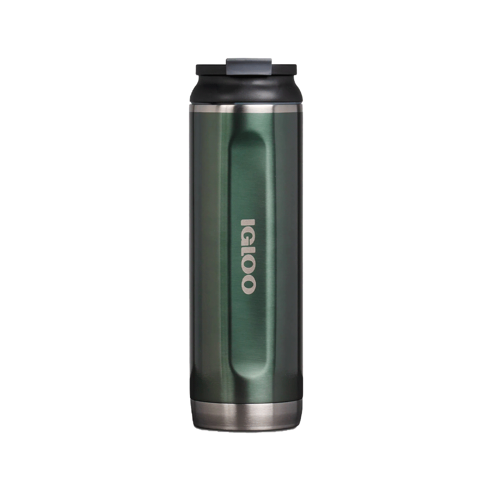 Botella termica igloo 600ml verde c/tapa 71075