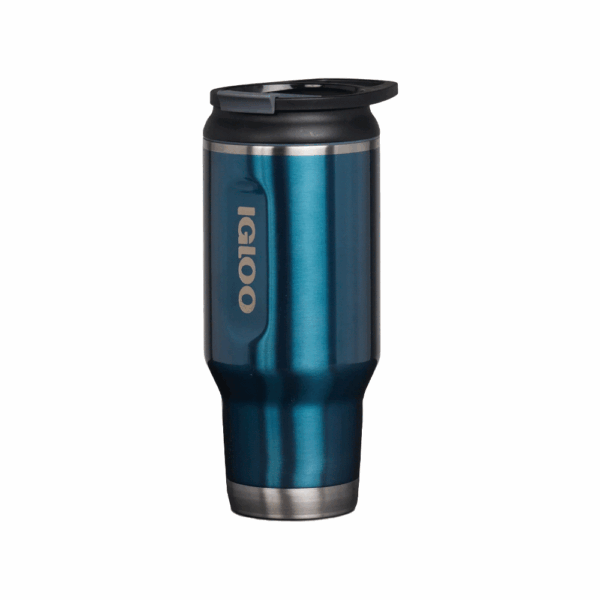Vaso termico igloo 950ml azul moderno c/tapa 71079 - Imagen 2