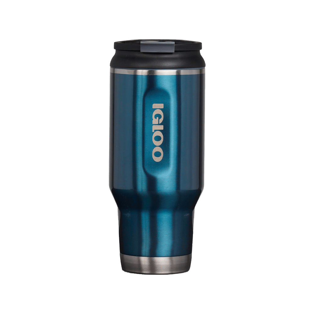 Vaso termico igloo 950ml azul moderno c/tapa 71079