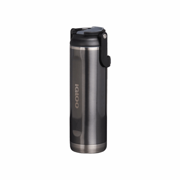 Botella termica igloo 600ml negro c/manija 71085 - Imagen 2
