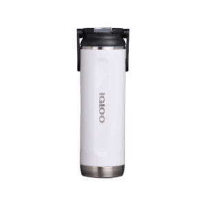 Botella termica igloo 600ml blanco c/manija 71084