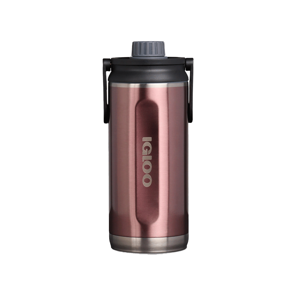 Botella termica igloo 1l  rosa c/manija 71093