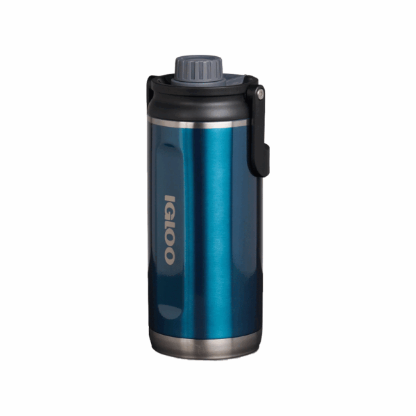 Botella termica igloo 1l  azul moderno c/manija 71091 - Imagen 2
