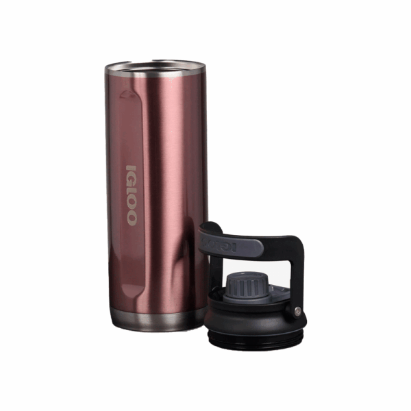 Botella termica igloo 1.4l  rosa c/manija 71098 - Imagen 3