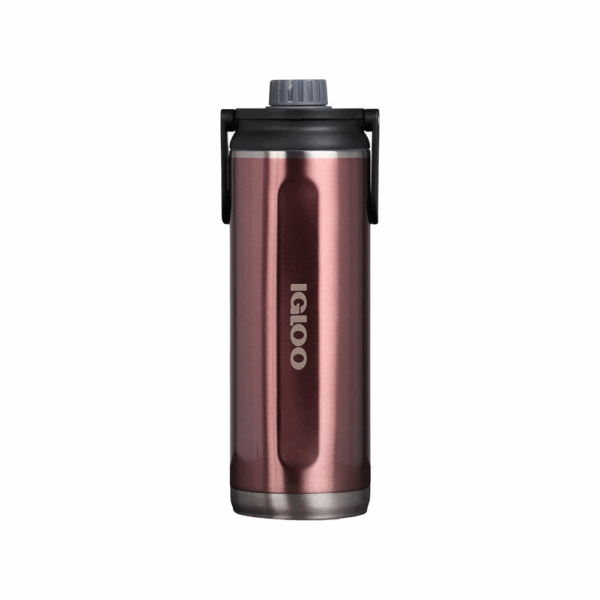 Botella termica igloo 1.4l  rosa c/manija 71098
