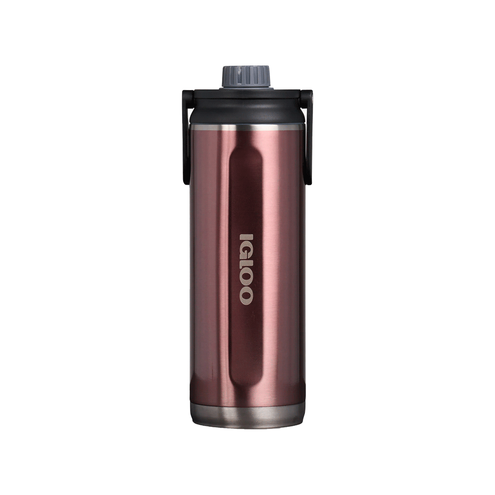 Botella termica igloo 1.4l  rosa c/manija 71098