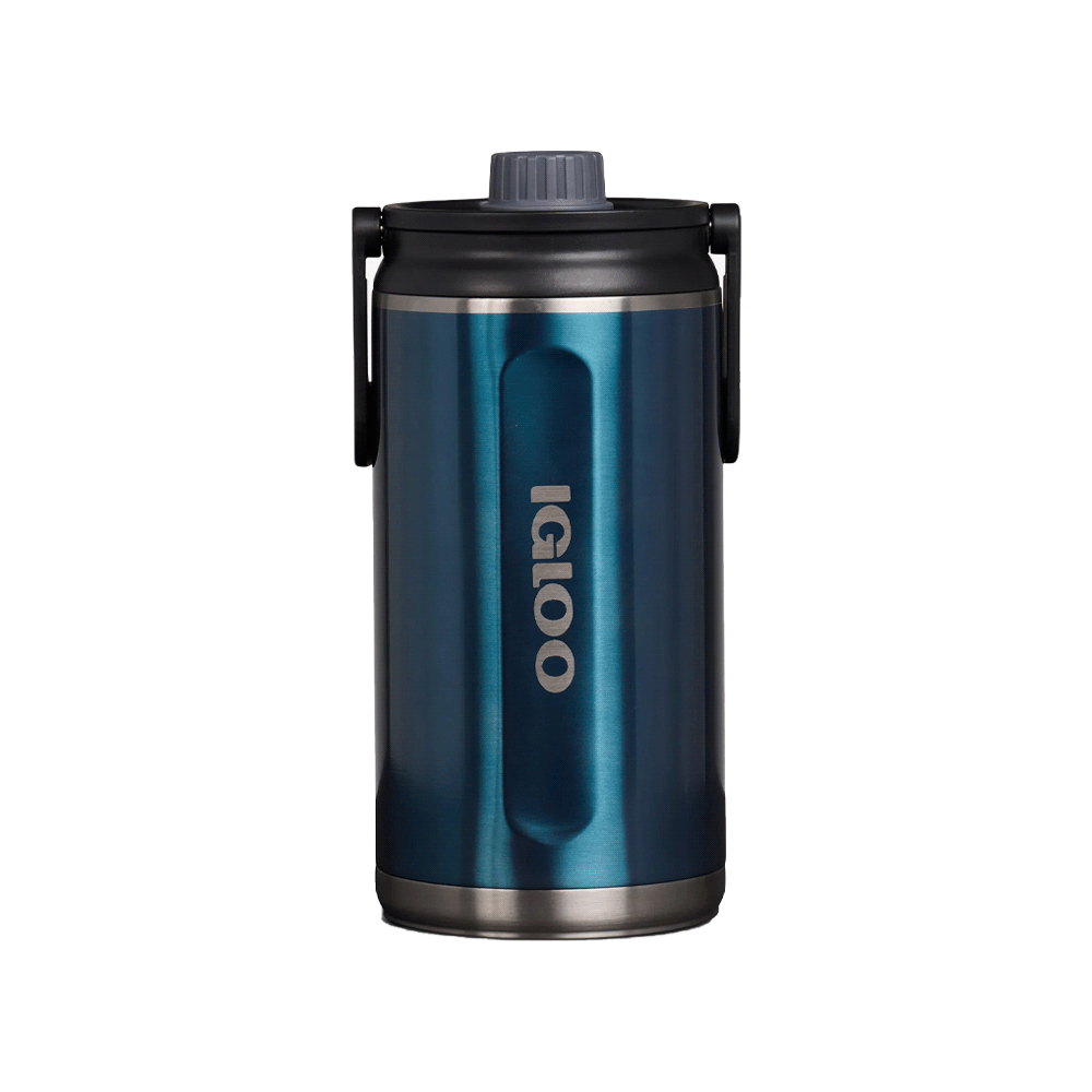 Botella termica igloo 1.9l  azul moderno c/manija 71100