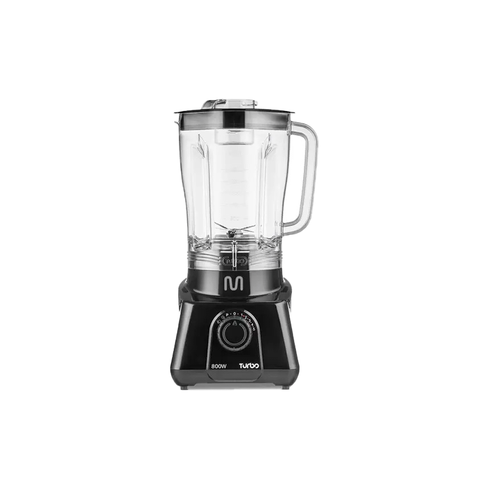 Licuadora multilaser 2.6l jarra plastico 800w 220v negro lq802