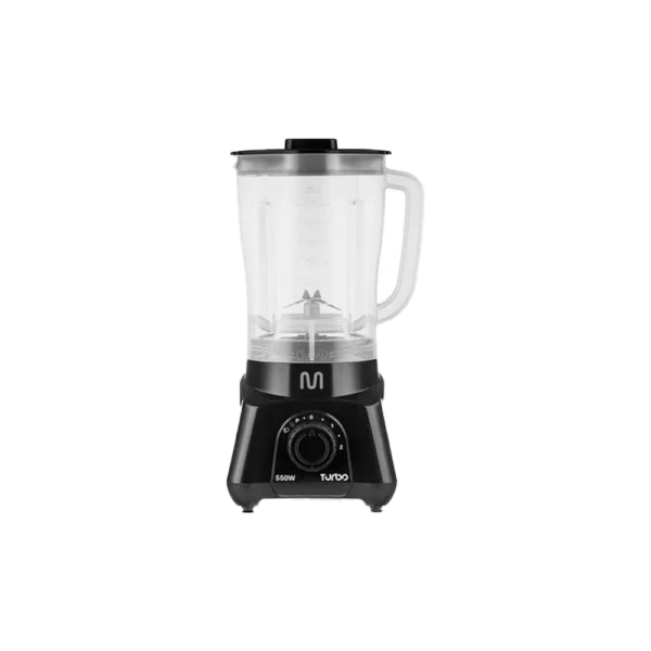 Licuadora 2.1l jarra plast 550w 220v negro lq552 multilaser
