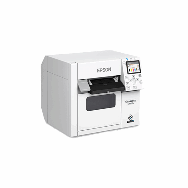 Impresora de etiqueta epson 4" color cw-c4000 iny usb/red lcd 2.7" blanco (STK) - Imagen 2