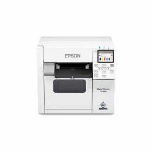 Impresora de etiqueta epson 4" color cw-c4000 iny usb/red lcd 2.7" blanco (STK)