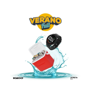 Combo conservadora igloo 26l r-star 50051 + smartwatch viena negro es352 multi