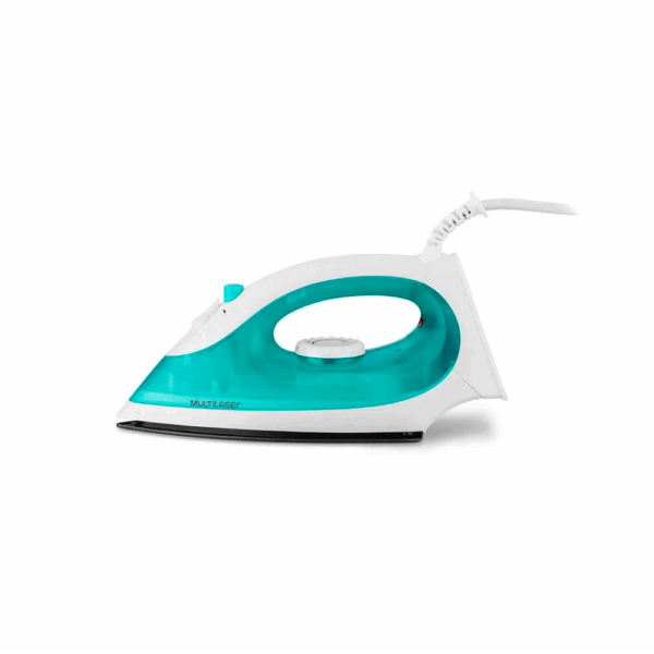 Plancha a seco/vapor multilaser 1400w 220v antiadherente ho317eur azul - Imagen 3