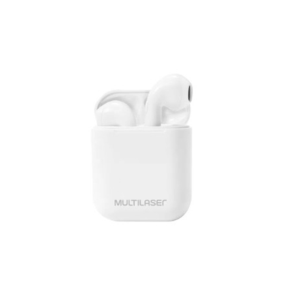 Auri earphone ph326 multilaser airbud bt/mic/tws/blanco