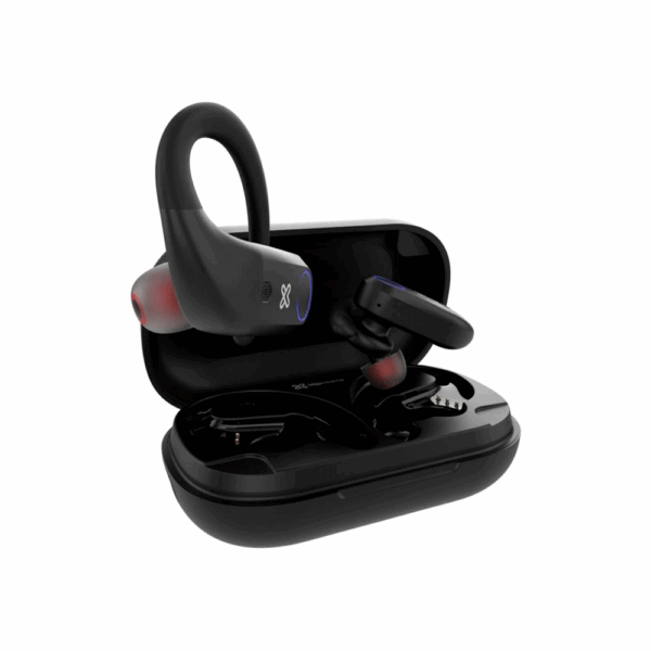 Auricular con microfono klip kte-500bk xtremebuds bt/mic/tws/touch/ipx7/negro - Imagen 3