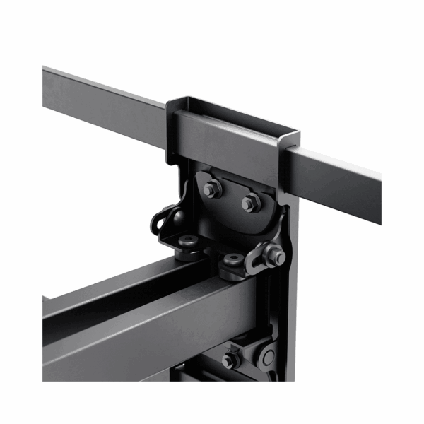 Soporte p/tv klip ktm-956 37" a 90" 60kg/art/incli/giro 60°/negro - Imagen 2