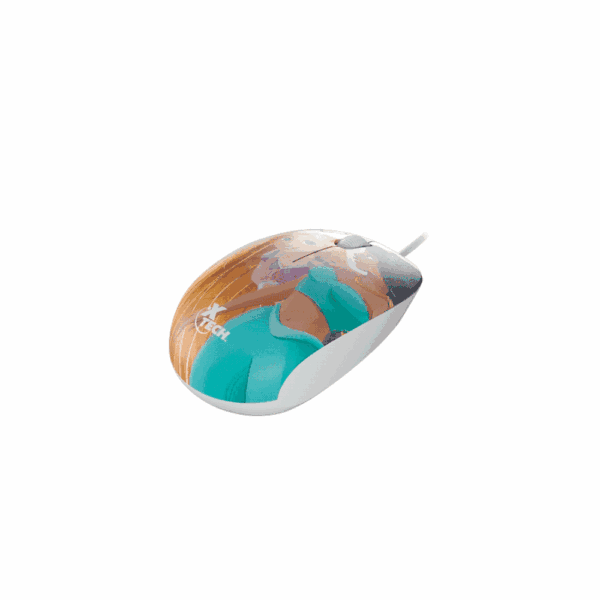 Mouse xtech usb xtm-d406ps princesa 1200dpi/3 bot - Imagen 2