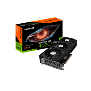Placa de video gigabyte rtx 4070ti super windforce oc 16gb gddr6x gv-n407tswf3oc-16gd