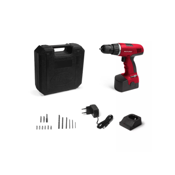 Taladro y destornillador multilaser ho045 12v recargable bivolt