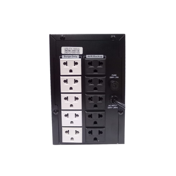 Ups ftx 220v ftx-1500va/ 900w nema universal - Imagen 2