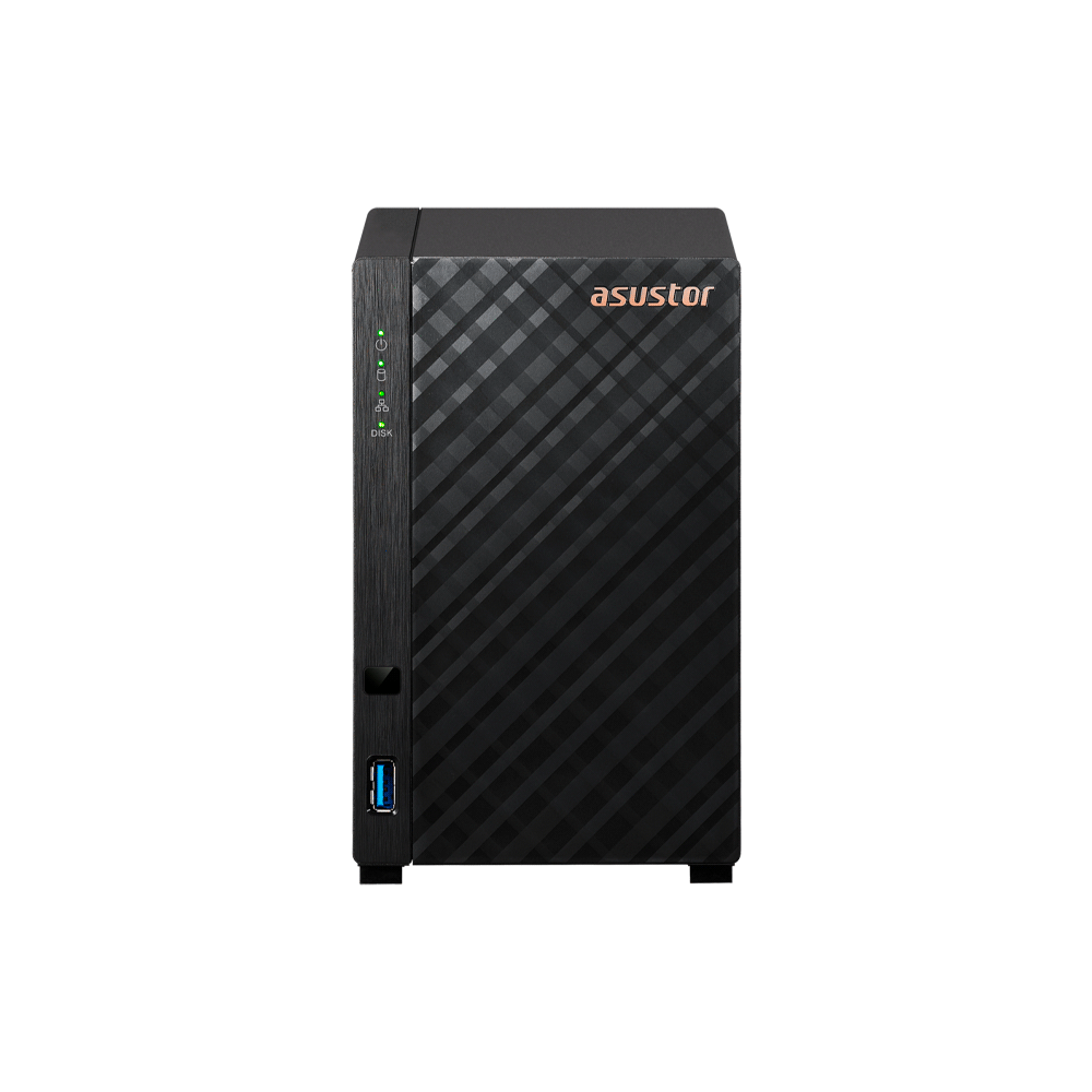 Almacenamiento nas asustor as1102tl qc 1.7/2bay/1g/1-gblan/usb3.2