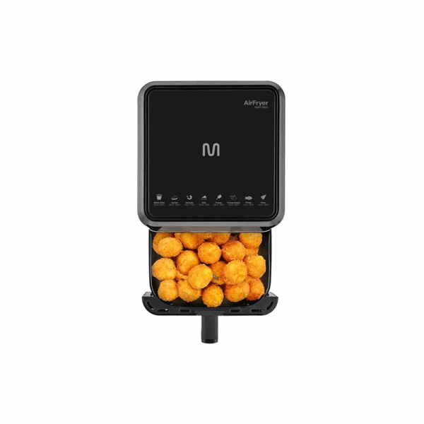 Freidora sin aceite multilaser go224eur 7l 1600w 220v negro con visor - Imagen 4
