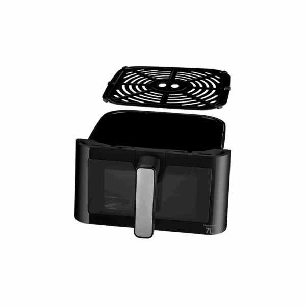 Freidora sin aceite multilaser go224eur 7l 1600w 220v negro con visor - Imagen 5