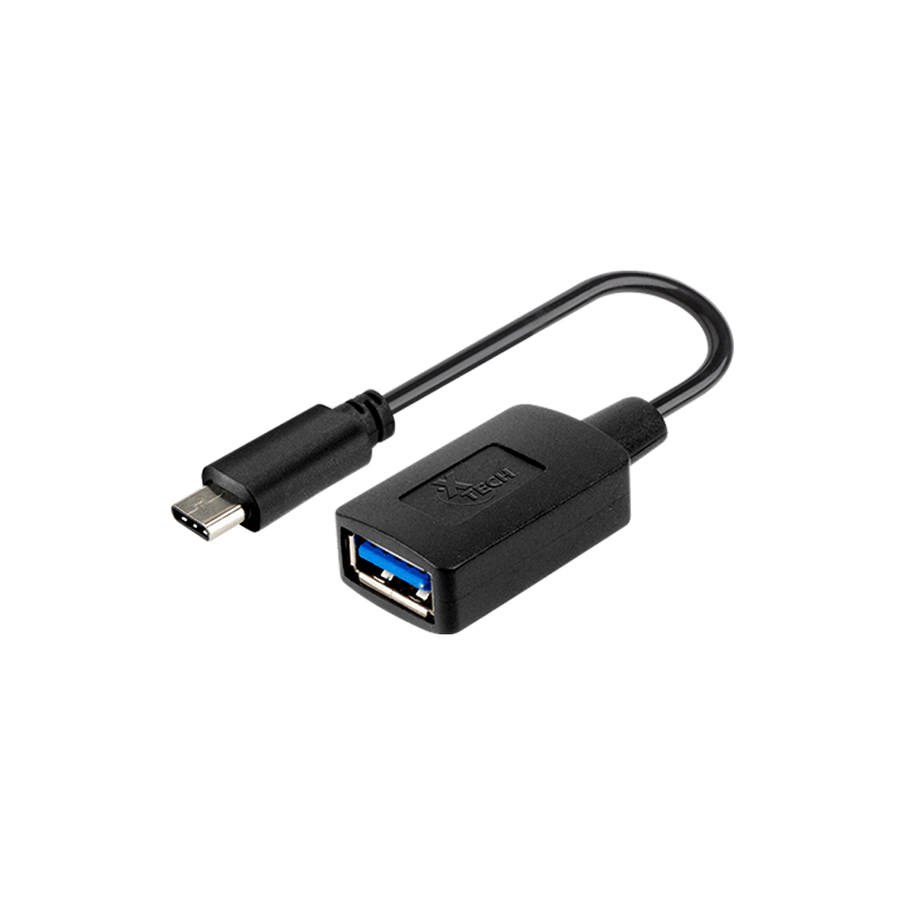 Adaptador usb-c/usb m/h xtech xtc-515 5gbps/negro