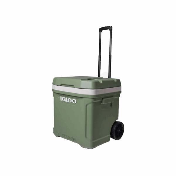 Conservadora igloo 56 litros ecocool c/ruedas verde 34777 - Imagen 2