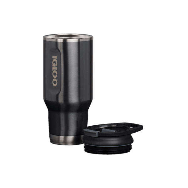 Vaso termico igloo 950ml negro c/tapa 71078 - Imagen 3