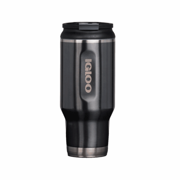 Vaso termico igloo 950ml negro c/tapa 71078