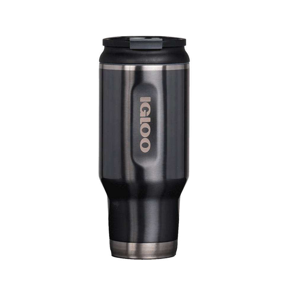 Vaso termico igloo 950ml negro c/tapa 71078
