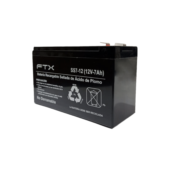 Bateria recargable ftx 12v 7a ss7-12