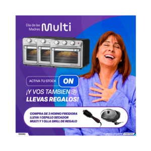 Combo horno/freidora 25l ce181 + regalo cepillo eb063+olla grill ce054