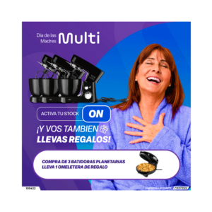 Combo batidora 3.5l 500w ce159 multi + regalo omeletera 850w ce079