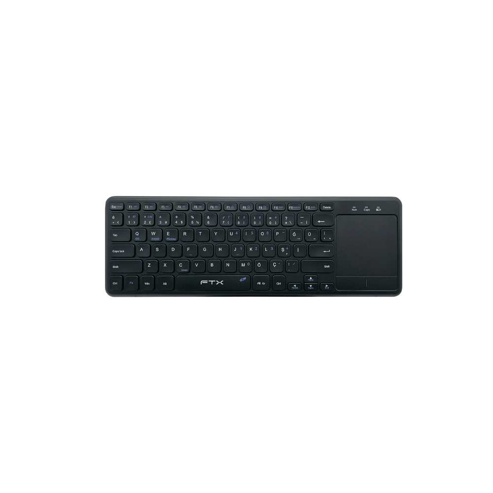 Teclado + mouse ftx bluetooh ftxb023 touch pad esp/negro