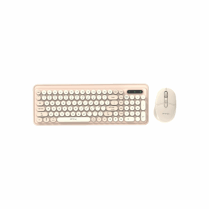Teclado + Mouse Ftx Wireless Dual-Mode Ftxgk02 Por/Gold