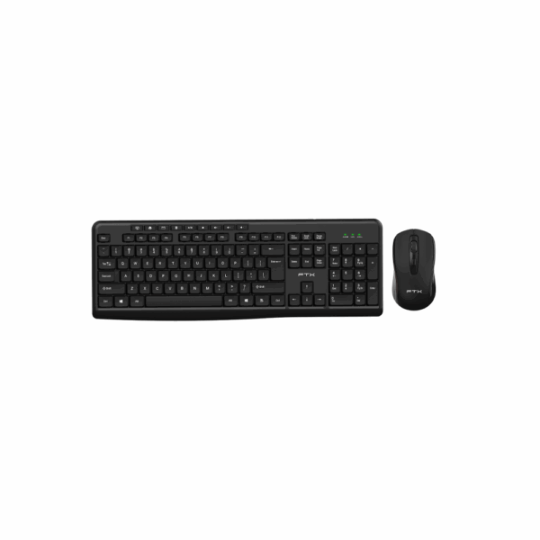 Teclado + mouse ftx wireless ftxgk300 multimedia/num/esp/negro