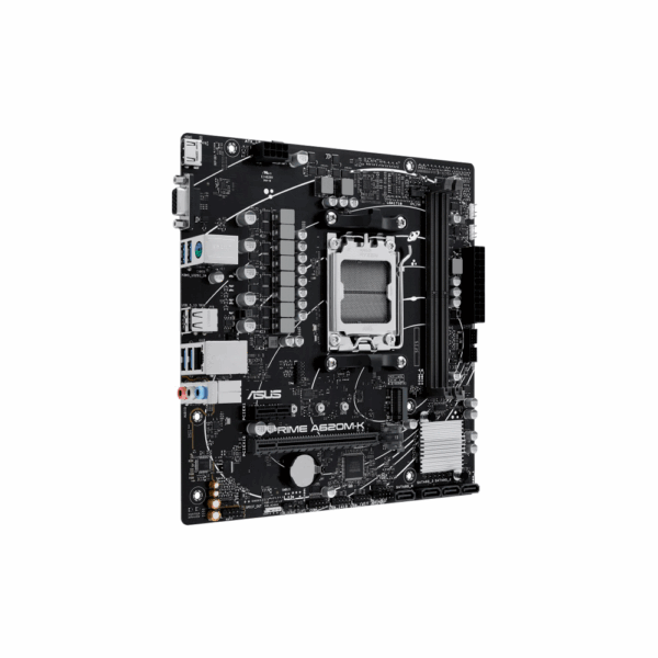 Placa madre asus am5 a620m-k ddr5 prime v/s/r/hdmi/m2/usb3.2/matx - Imagen 3
