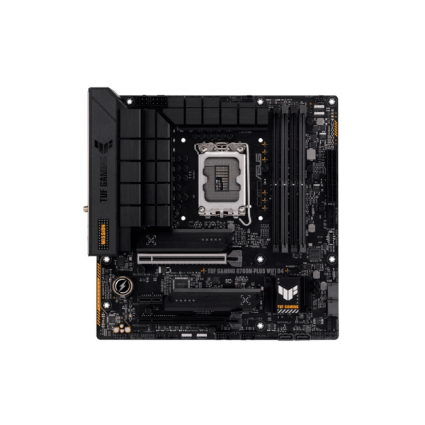 Placa madre asus 1700 tuf gaming b760m-plus wifi d4 s/r/hdmi/dp/2m2/usb/matx