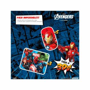 Combo mouse wir xtm-m340im iron man + mousepad xta-m100av xtech