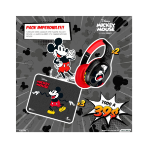 Combo auricular headset xth-d660mk xtech mickey mouse + mousepad xta-d100mk