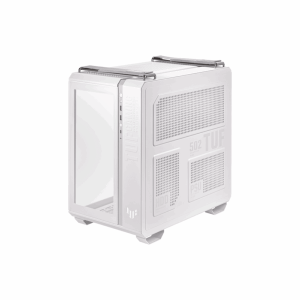 Gabinete asus tuf gaming gt502 s/fuente blanco - Imagen 2